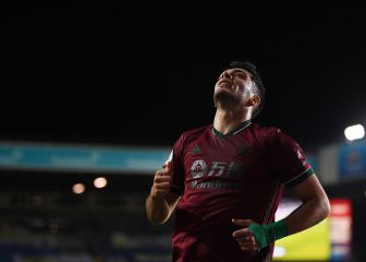 Sin Raúl Jiménez, los Wolves han caído en un bache