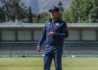 Juan Reynoso tuvo su primer entrenamiento con Cruz Azul