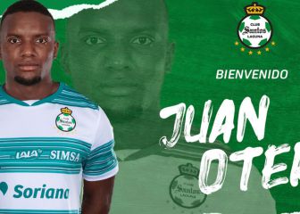 Santos presenta a su nuevo refuerzo Juan Otero