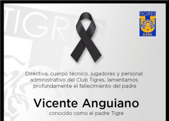 Murió Vicente Anguiano, el Padre más leal al club Tigres