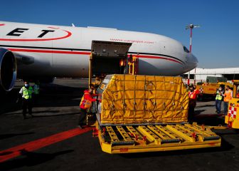 México recibió el sexto embarque de vacunas contra COVID-19 de Pfizer