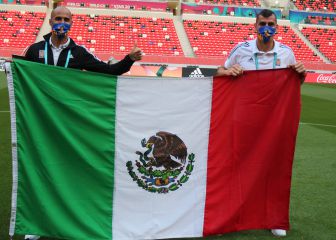 ¿No que no? Nahuel y Guido posan con la bandera de México