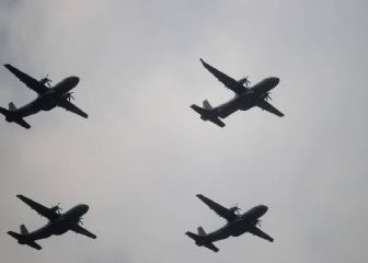 AMLO celebró a las fuerzas armadas en el Aeropuerto Felipe Ángeles