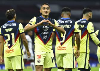 Naveda se estrena como goleador del Ame y de la Liga