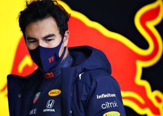 Las primeras imágenes de 'Checo' Pérez a bordo del Red Bull