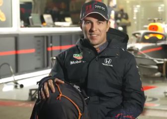 'Checo' Pérez revela el casco que usará con Red Bull