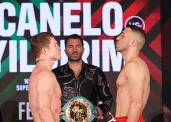 Así fue la ceremonia de pesaje de la 'Canelo' vs Yildirim