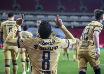 ¡Al fin! 'Gabigol' rompió la racha sin gol de Pumas
