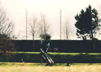 ¡Volvió! Raúl regresó a los entrenamientos con balón