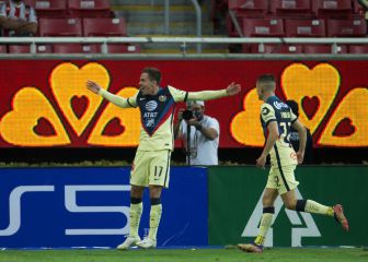 Sebastián Córdova logra el gol 6 mil para América en competencias oficiales