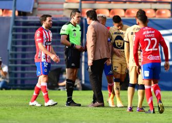 En redes tachan de escandaloso el arbitraje del San Luis vs Pumas