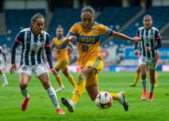 Rayadas y Tigres dividen puntos en el Clásico Regio Femenil