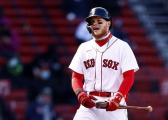 Alex Verdugo conectó sus primeros hits de la temporada