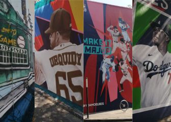 Los espectaculares murales dedicados a la MLB en la Ciudad de México