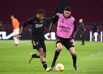 Edson Álvarez dio una cátedra en el mediocampo frente al Waalwijk