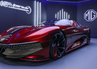 MG Cyberster Concept: un auto convertible eléctrico con mucho poder y tecnología