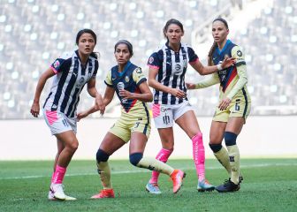 Rayadas y América empatan en la fecha 15 de la Liga MX Femenil