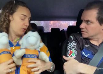 Jero Freixas y su enojo al ver que su mujer trae el jersey de Tigres
