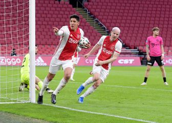 Edson Álvarez figura en el 11 ideal de abril de la Eredivisie