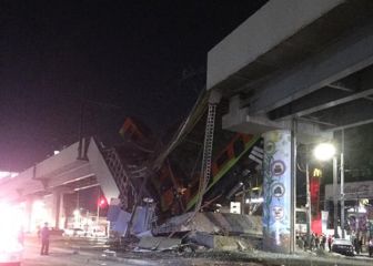 Claudia Sheinbaum se dirige al lugar del desplome del metro