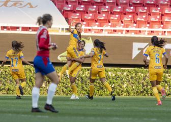 Tigres vence 4-3 a Chivas y termina líder en Liga MX Femenil