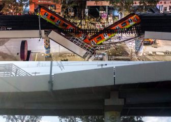 La increíble imagen de la estación Los Olivos: así estaba antes y después del accidente