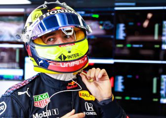 Complicada qualy de 'Checo'; trompeó y largará octavo