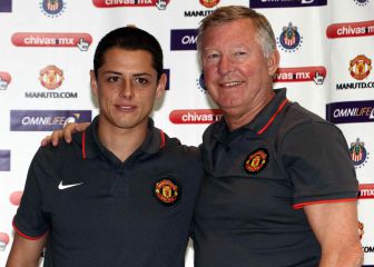 Sir Alex Ferguson recuerda con cariño el primer gol de Chicharito en el Manchester United