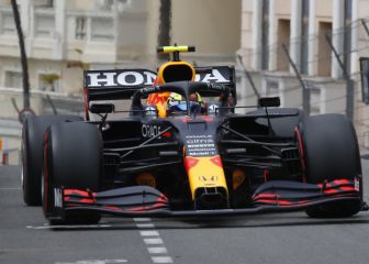 Checo Pérez sufre con el tráfico y clasificó noveno en Mónaco