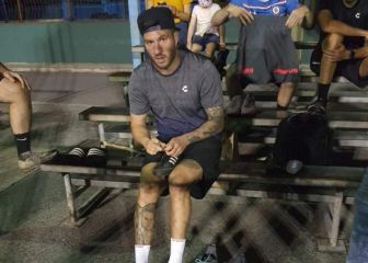 André-Pierre Gignac se une a una cascarita en San Pedro