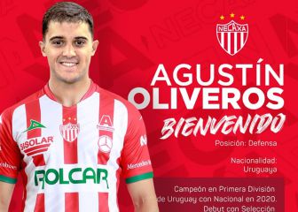 Agustín Oliveros, nuevo jugador del Necaxa