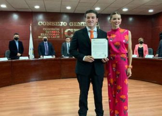 Comisión Electoral de Nuevo León entrega constancia de mayoría a Samuel García