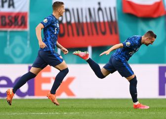 Eslovaquia protagonizó la jornada del lunes en la Euro