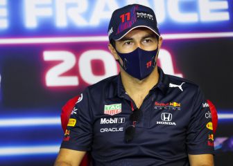 Complicada segunda sesión de Checo Pérez en Francia