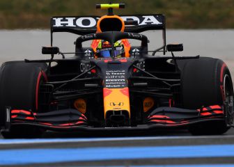 Checo Pérez largará desde el cuarto puesto en Francia