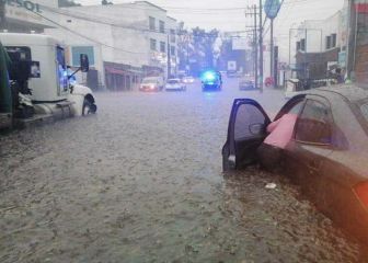 Fuertes lluvias provocan inundaciones en el Estado de México