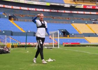 ¡Señor golazo! Así se las gasta Miguel Ortega en las prácticas de Tigres