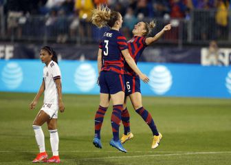 Estados Unidos golea a México en amistoso femenil