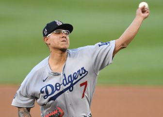 ¡Llegó la 10! Julio Urías alcanza la decena de victorias