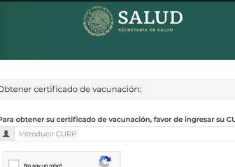 Secretaría de Salud entregará certificado de vacunación contra el Covid-19