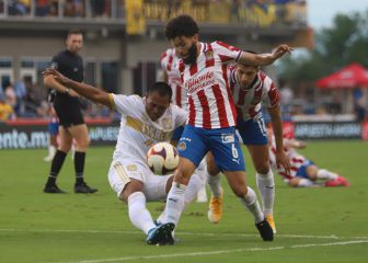 Chivas y Tigres empatan sin goles en partido amistoso