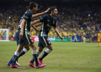 ¡Llegó el Salvador del América! Así fue el primer gol de Reyes como azulcrema