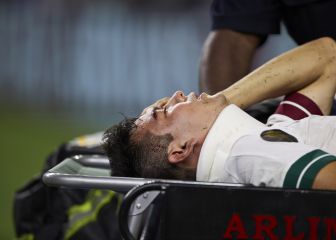 Lozano, estable tras duro golpe frente a Trinidad y Tobago