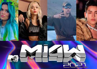 MTV MIAW 2021: cantantes que presenciarán la premiaciones 