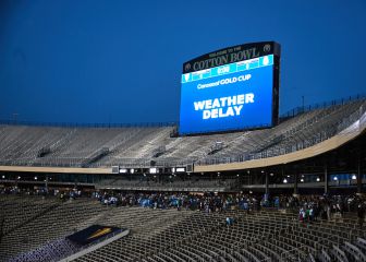 ¡Se vayó el cielo en Dallas! Así fue la tormenta eléctronica que retrasó el México vs Guatemala