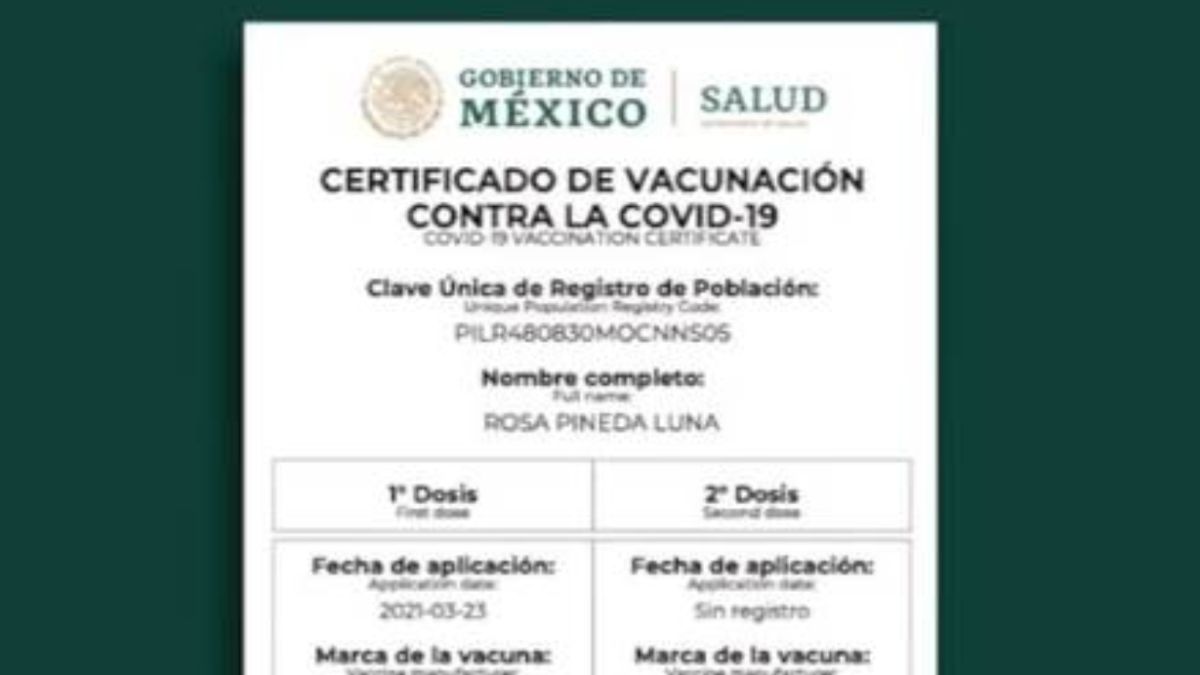 Certificados Falsos De Vacunacion Covid 19 Como Detectarlos Y Diferenciarlos As Mexico