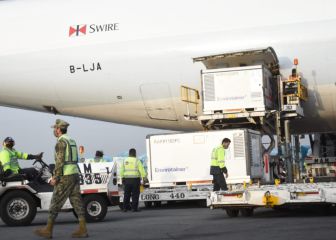 Arriban a México un millón de vacunas Sinovac