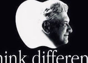 Morena edita campaña de Apple con rostro de AMLO, redes acusan plagio
