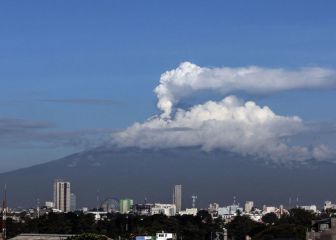 Popocatépetl emite 33 exhalaciones, un sismo y se encuentra en Amarillo Fase 2 