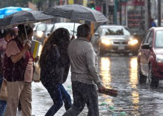 Activan alerta amarilla en CDMX por lluvias